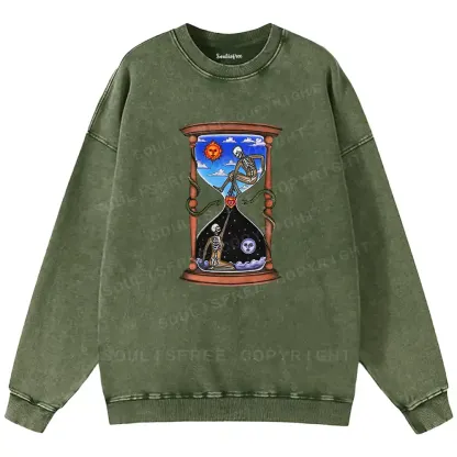 Love Fire Pass Washed Sweatshirts