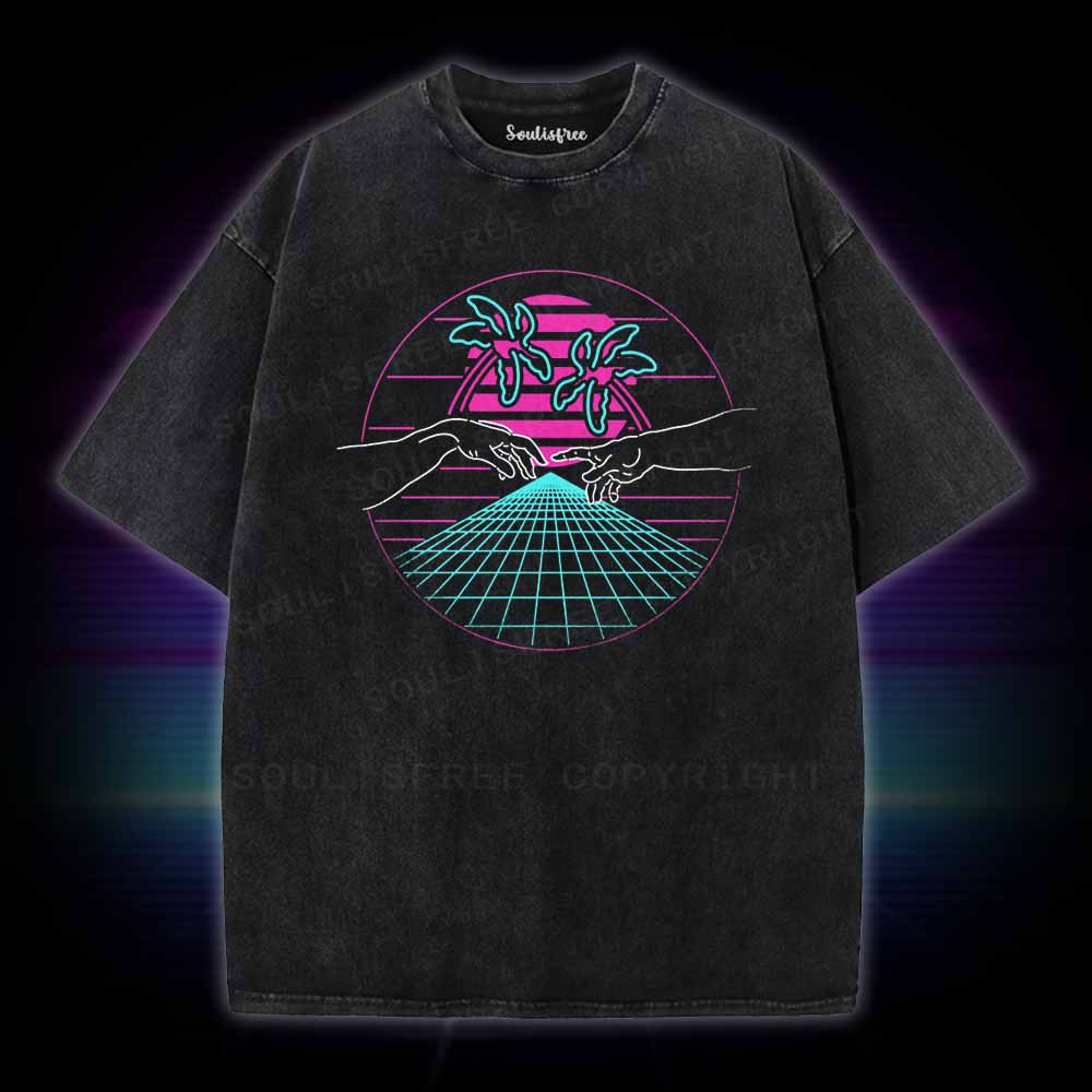 Soulisfree Creation of 80s Washed Tee