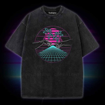 Soulisfree Creation of 80s Washed Tee