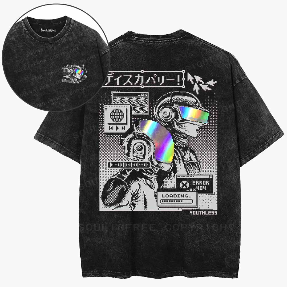 Soulisfree Youth.exe Washed Tee