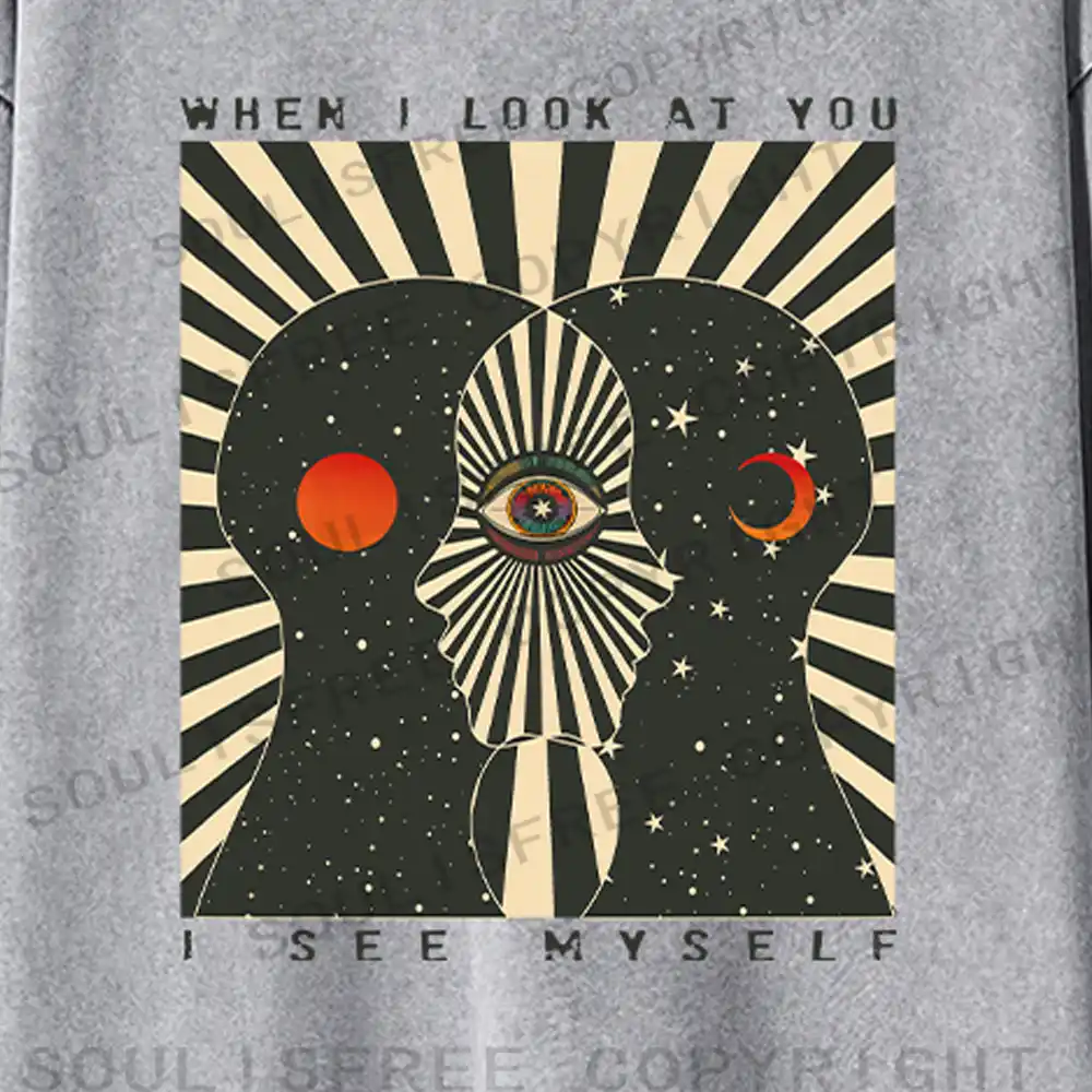 We Are Mirrors Washed Long Sleeve Shirt