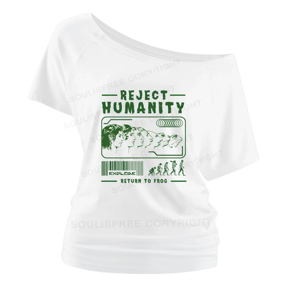 Return To Frog Off Shoulder Top