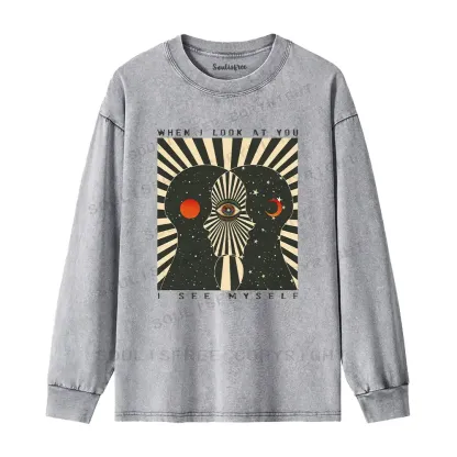 We Are Mirrors Washed Long Sleeve Shirt