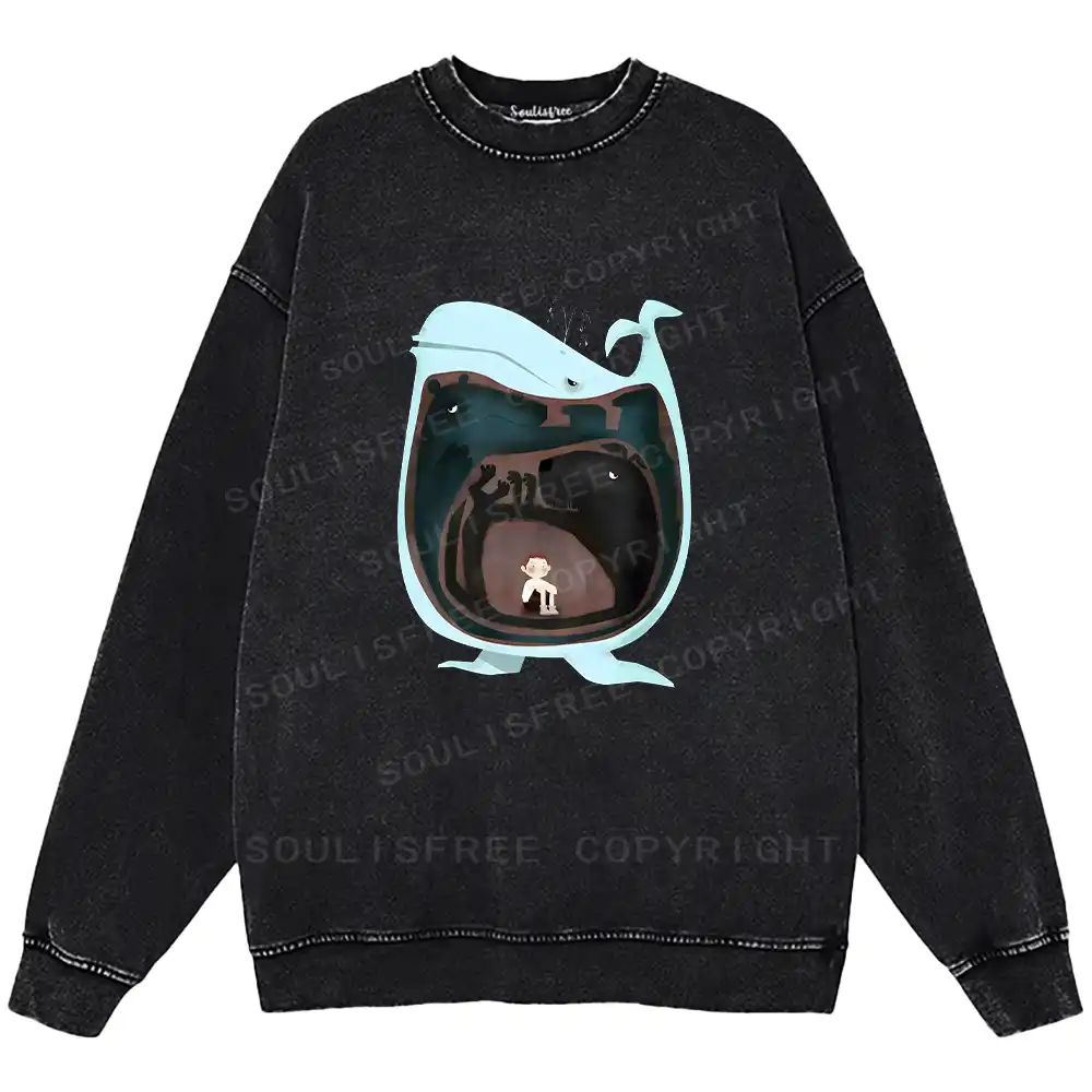 The Inner Self Washed Sweatshirts