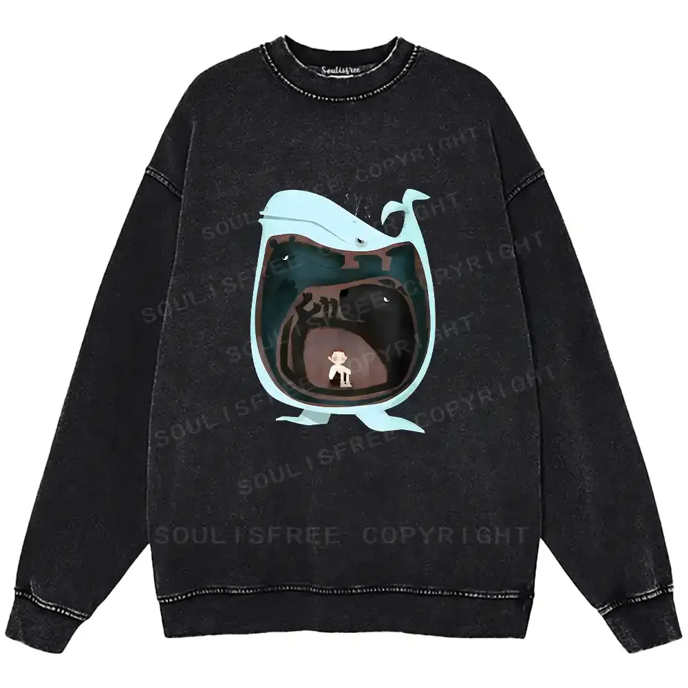 The Inner Self Washed Sweatshirts