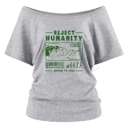 Return To Frog Off Shoulder Top