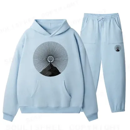Your Mountain  Fleece Hoodie Set