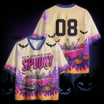 Soulisfree Getting Spooky Mesh Jersey