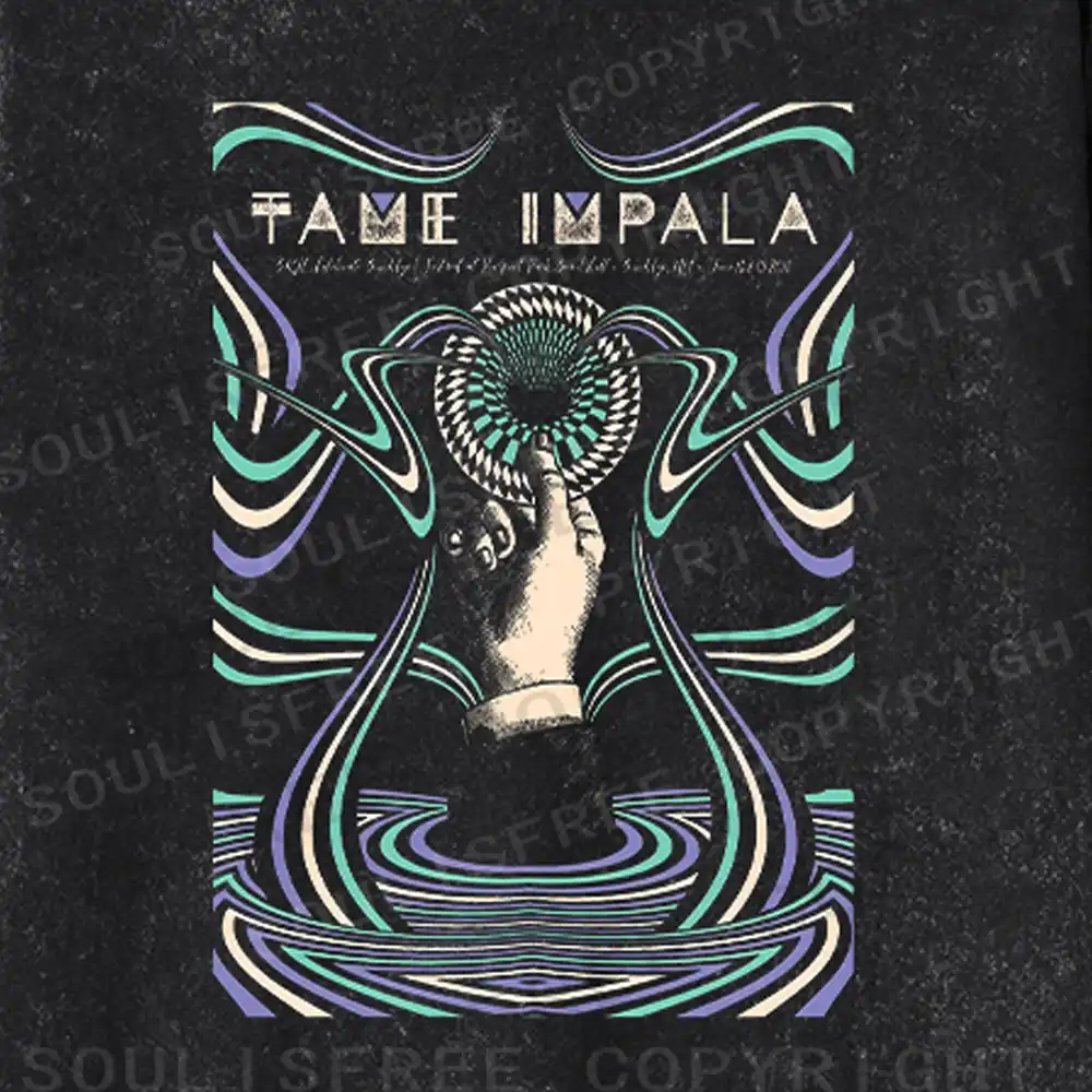 Tame Impala Washed Long Sleeve Shirt