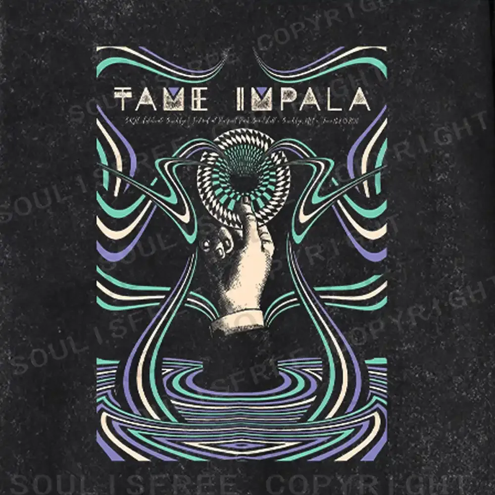 Tame Impala Washed Long Sleeve Shirt