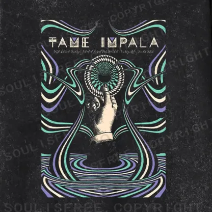Tame Impala Washed Long Sleeve Shirt