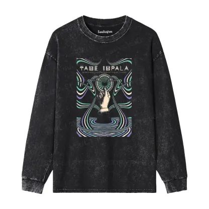 Tame Impala Washed Long Sleeve Shirt