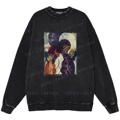 The Sea Of People Rises And Falls Washed Sweatshirts