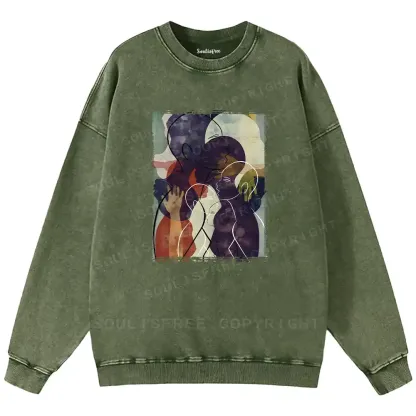 The Sea Of People Rises And Falls Washed Sweatshirts