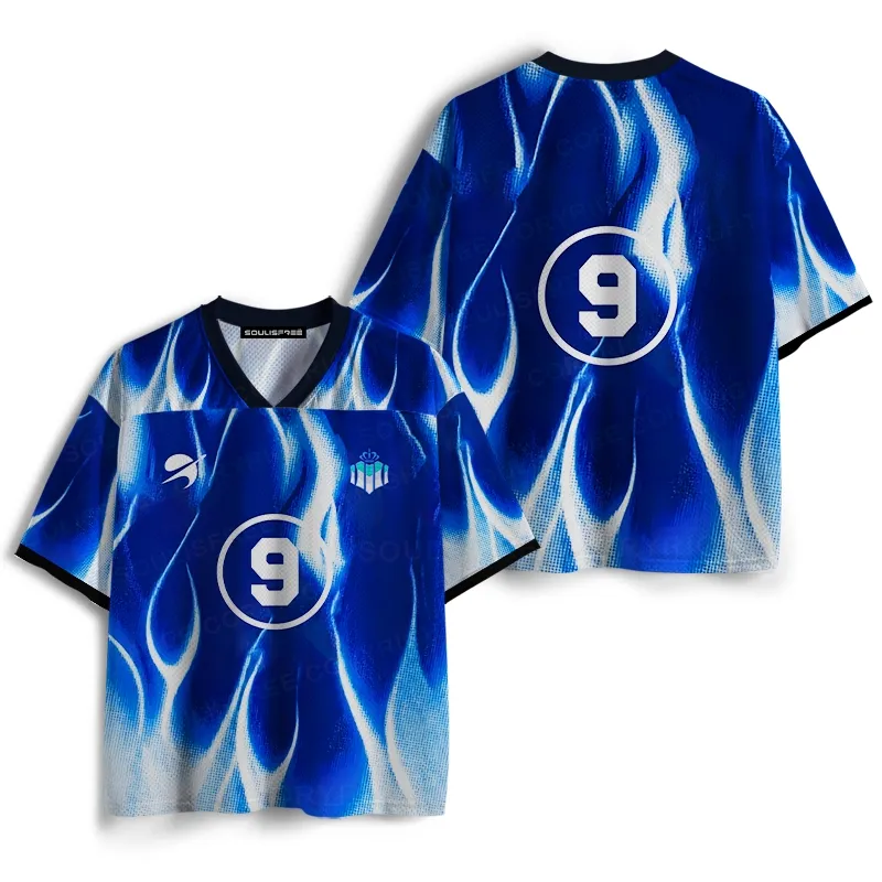 Soulisfree Ice Flame Mesh Jersey