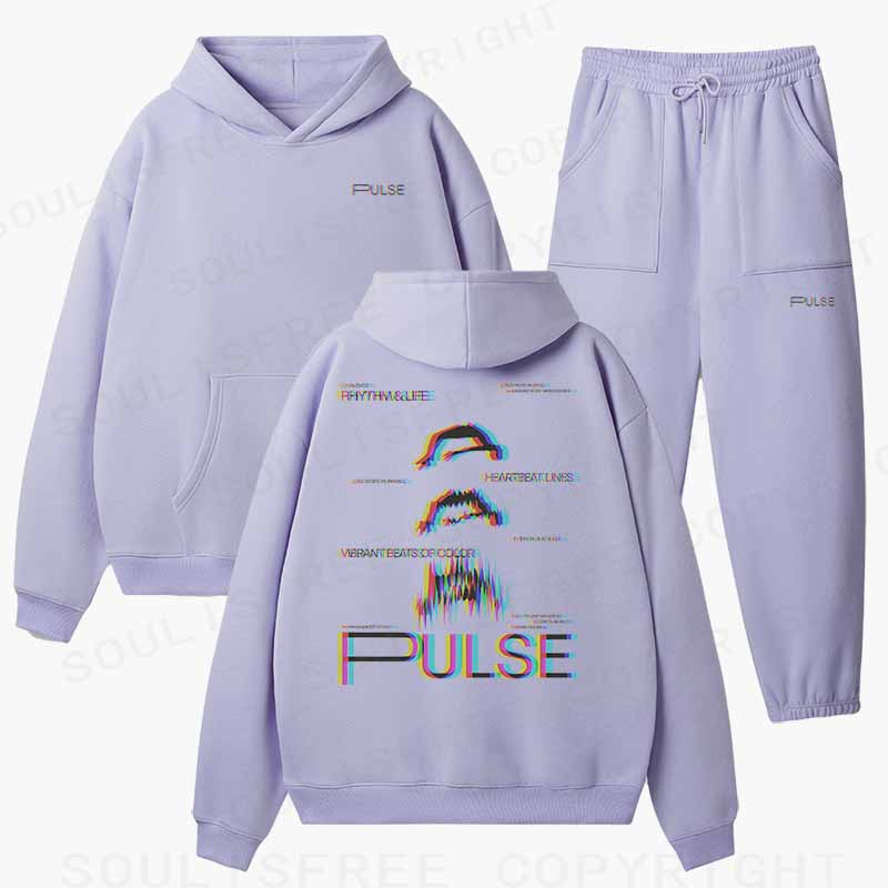 Soulisfree  RHYTHM & LIFE Cotton Fleece Hoodie Set