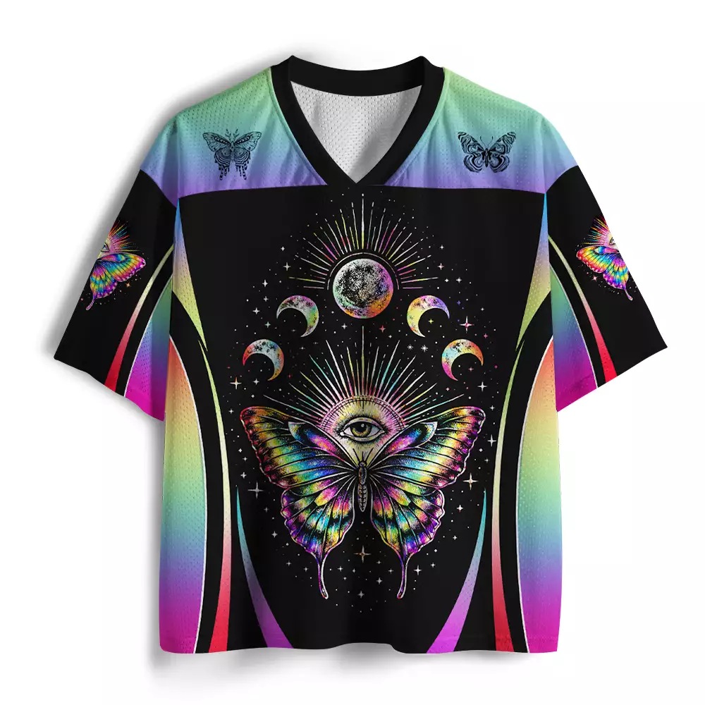 Soulisfree Eyes Open, Soul Unfolding Mesh Jersey 