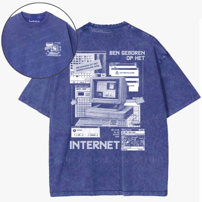 Soulisfree Born On The Internet Washed Tee