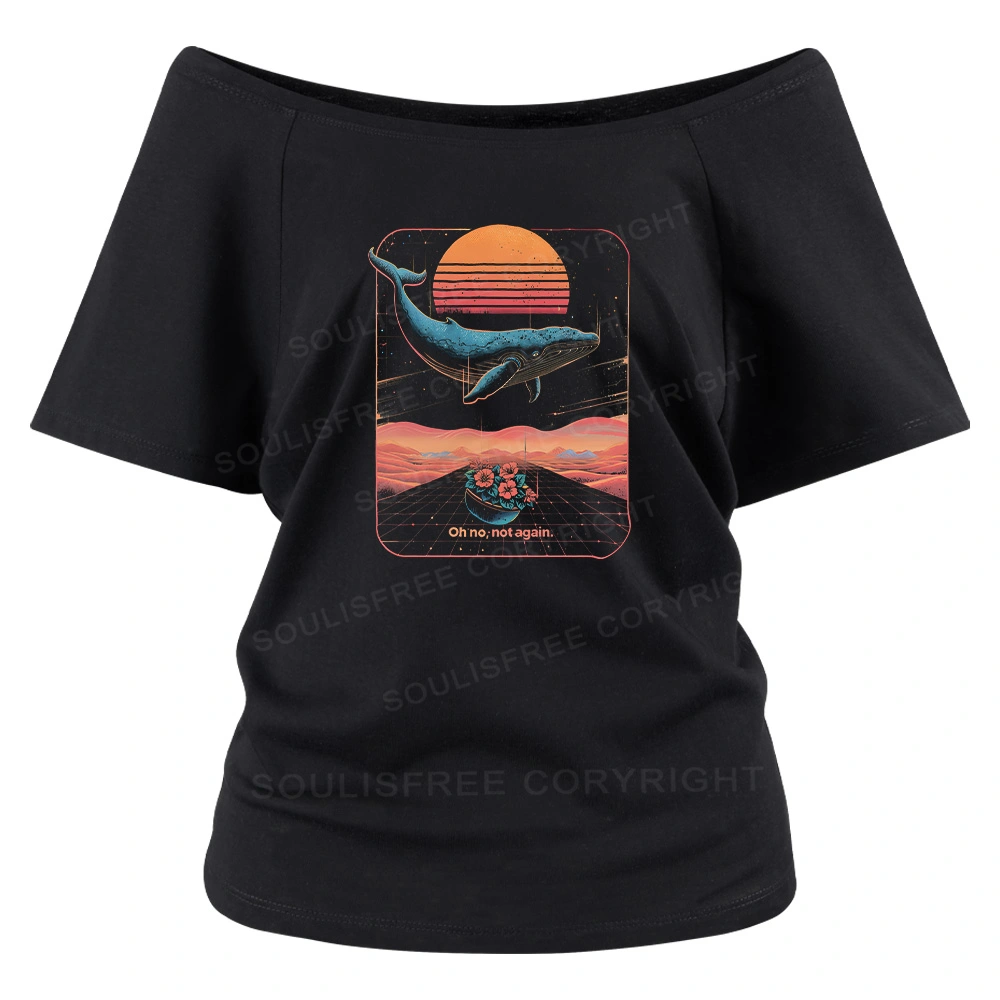 Galactic Lullaby Off Shoulder Top