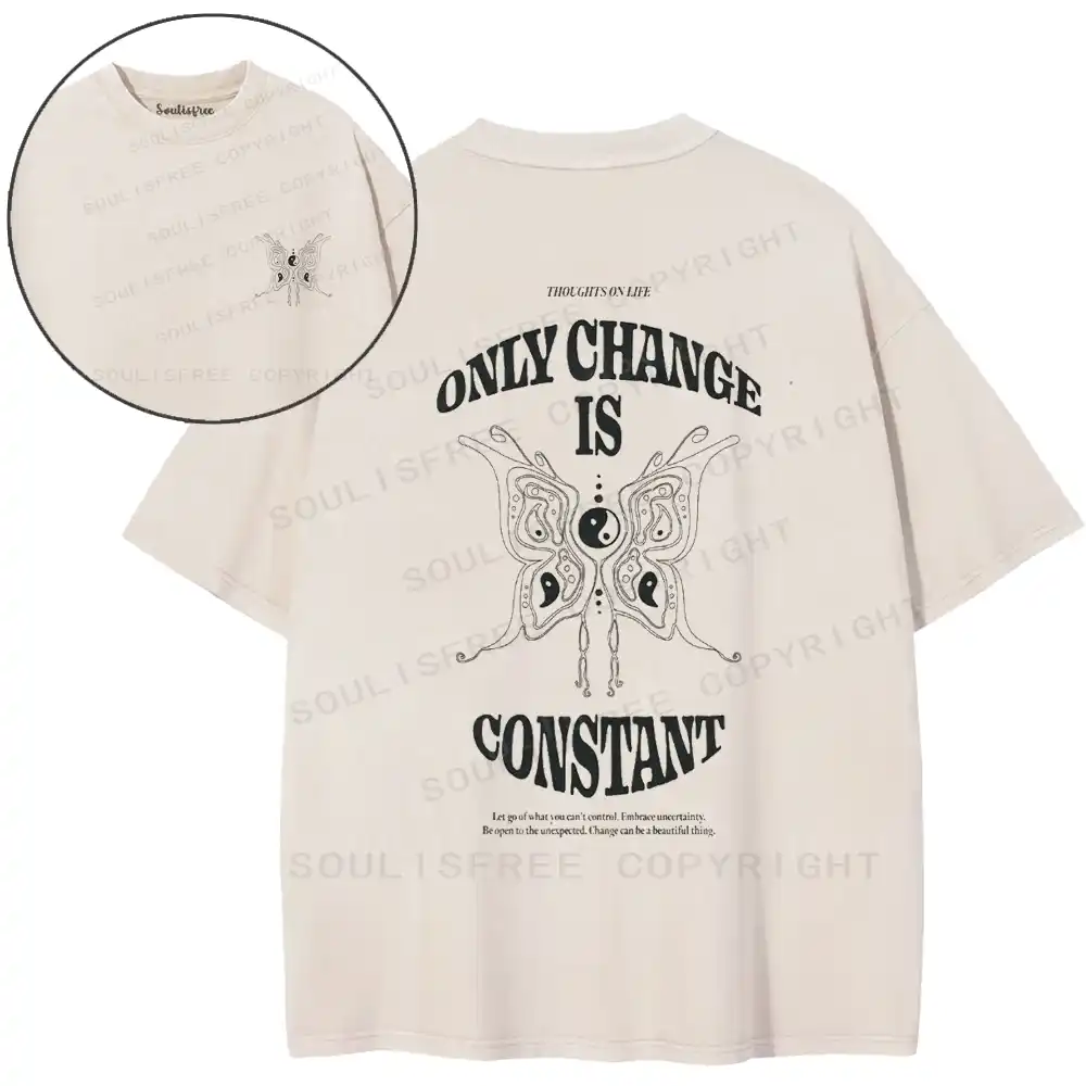 The Beauty of Change Washed T-shirt