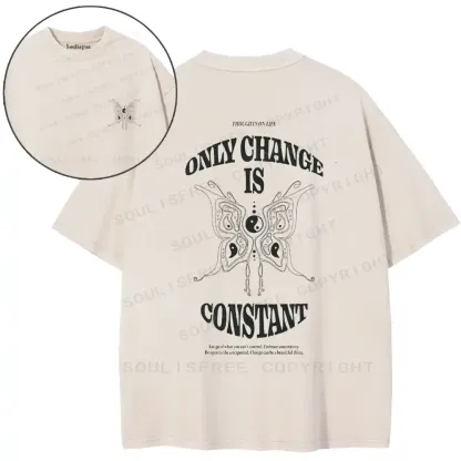 The Beauty of Change Washed T-shirt