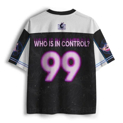 Soulisfree WHO IS IN CONTROL? Mesh Jersey