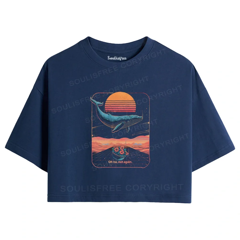 Designed Galactic Lullaby Crop Top