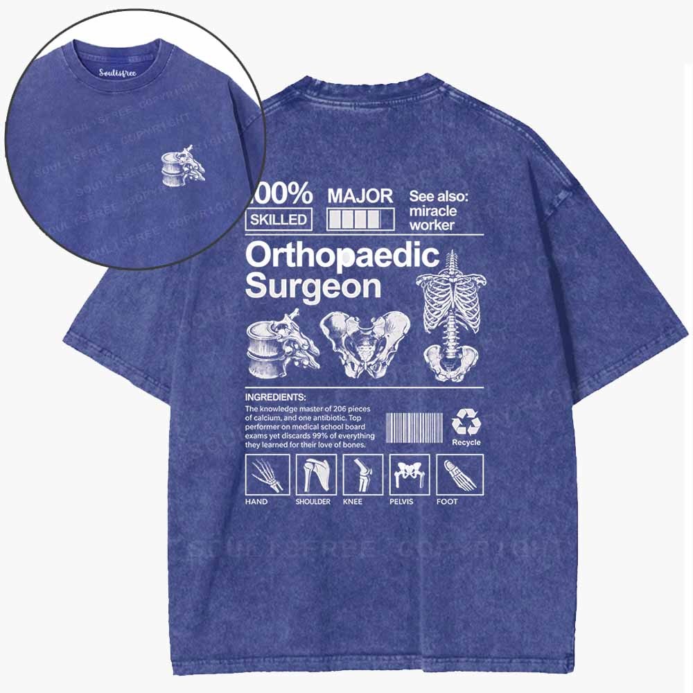 Soulisfree  The Keeper Of Human Bones Washed Tee
