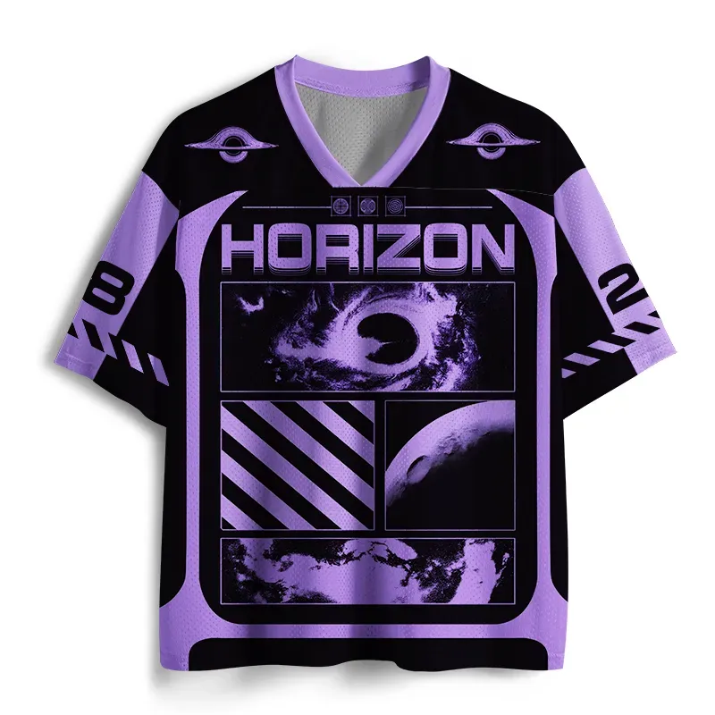 Soulisfree Edge of the Known Parallel Horizon Mesh Jersey