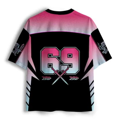 Soulisfree Okay I'm Here Raccoon Warrior Mesh Jersey