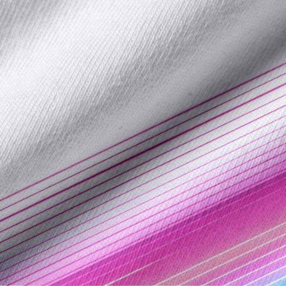 Soulisfree Vaporwave Pink Blue Fade Long Sleeve Cotton Tee