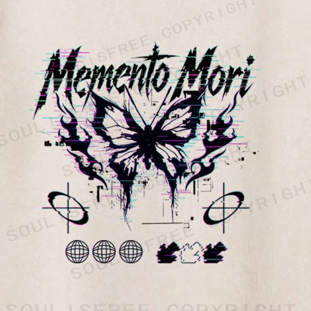 Soulisfree  Memento Mori Washed Tee