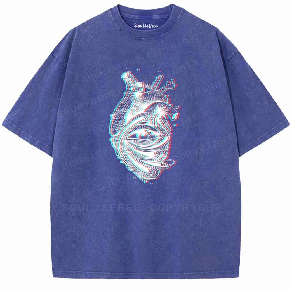 Soulisfree  Inner Sight Of The Heart Washed Tee