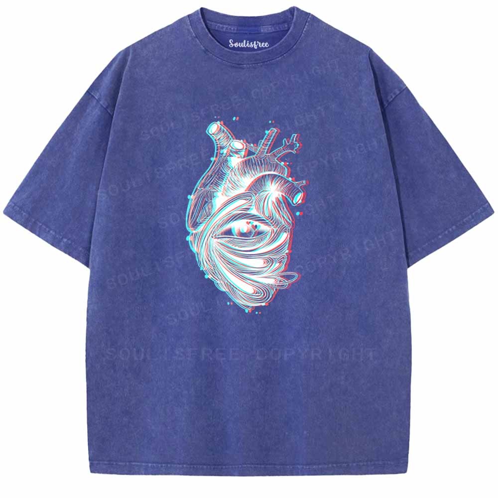 Soulisfree  Inner Sight Of The Heart Washed Tee