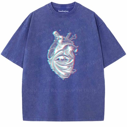 Soulisfree  Inner Sight Of The Heart Washed Tee