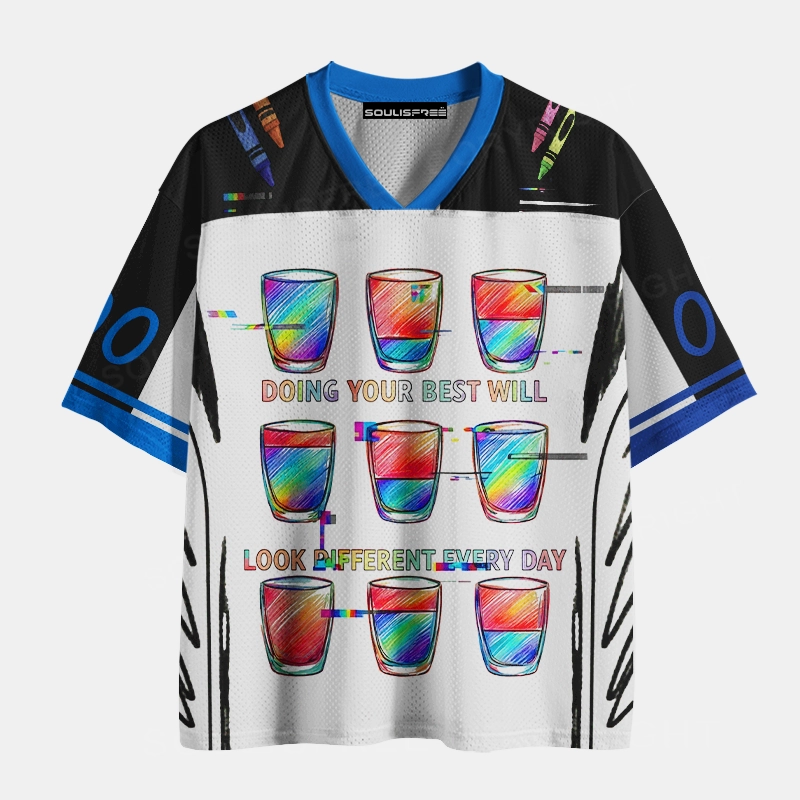 Soulisfree DOING YOUR BEST Mesh Jersey