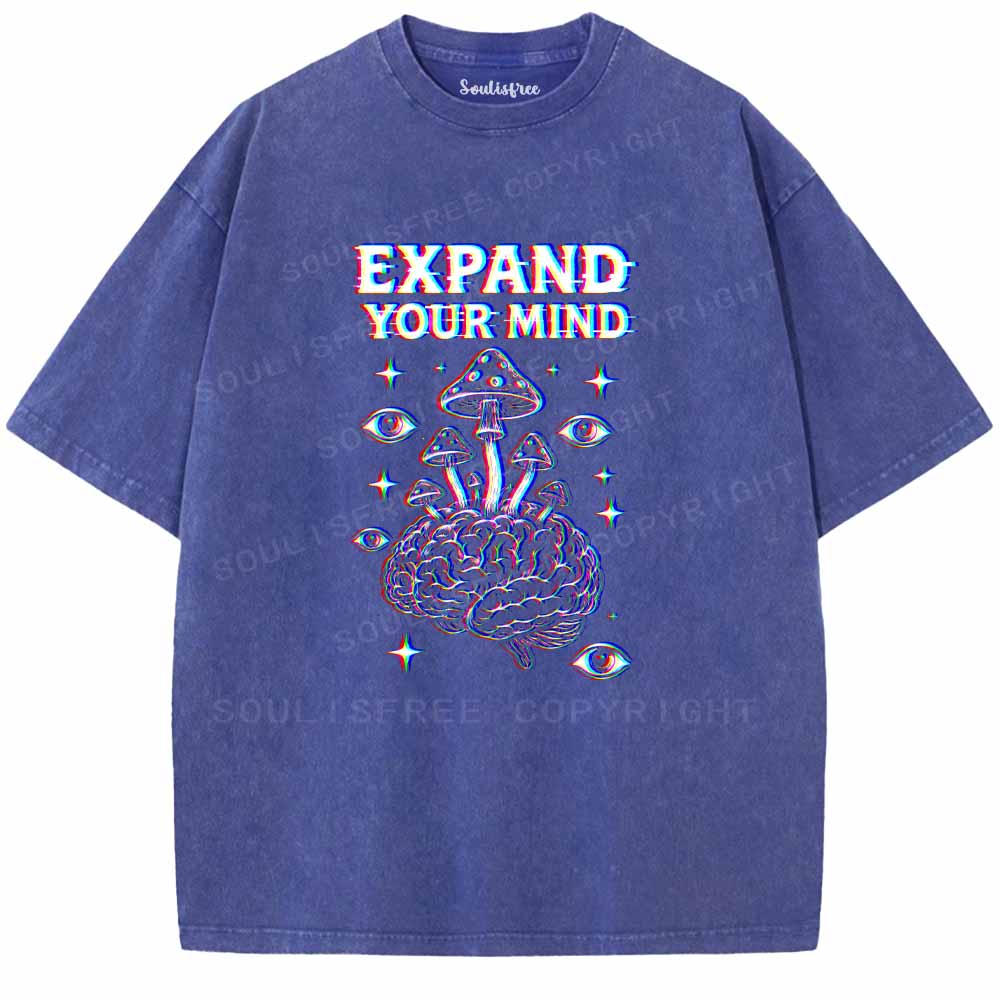Soulisfree EXPAND YOUR MIND Washed Tee