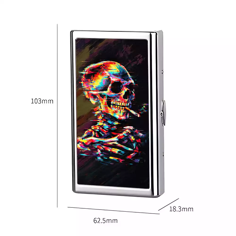 Soulisfree Van Gogh’s Smoking Metal Pocket Case