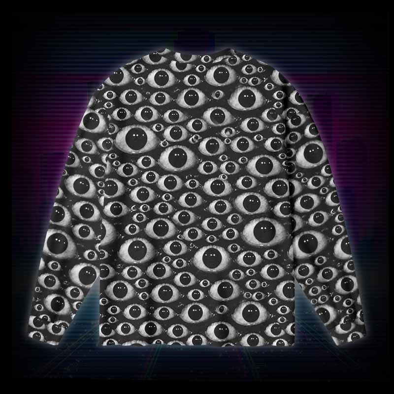 Soulisfree HUMAN OBSERVATION SYSTEM Long Sleeve Cotton Tee