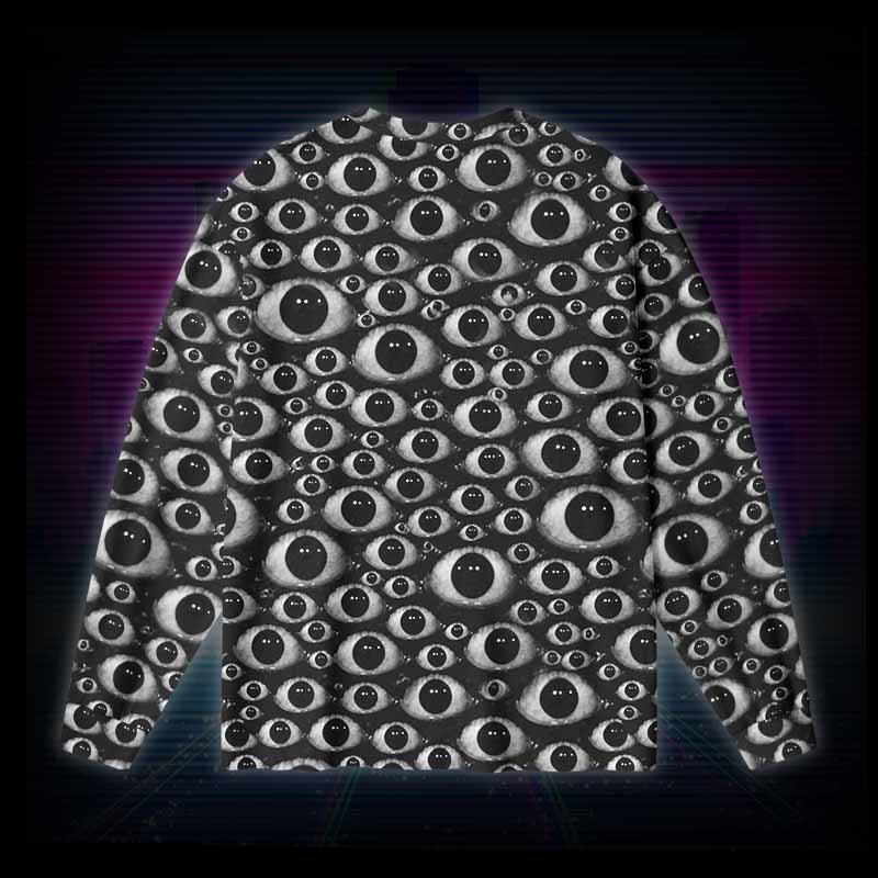 Soulisfree HUMAN OBSERVATION SYSTEM Long Sleeve Cotton Tee