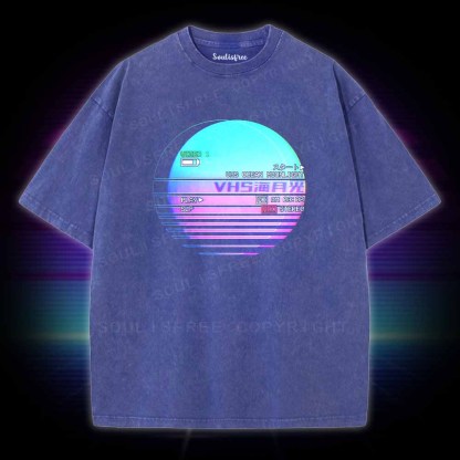 Soulisfree VHS Ocean Moonlight Washed Tee