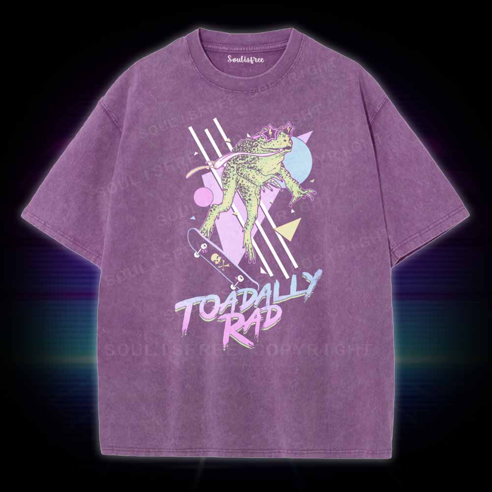 Soulisfree Toadally Rad Washed Tee