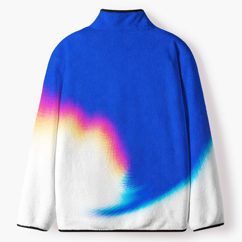 Soulisfree  DIGITAL DAYDREAM ,REALITY CAN WAIT  Flannel Zip-Up Jacket