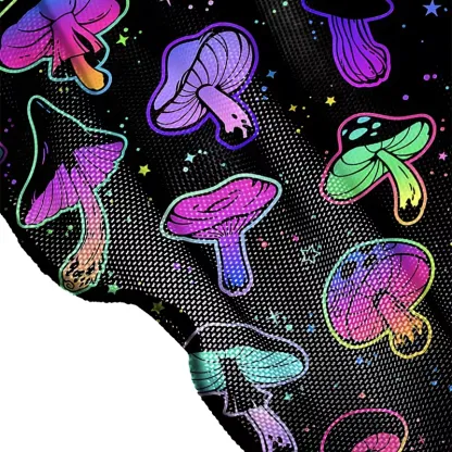 Soulisfree Shroom Party Sheer Mesh Cover Up