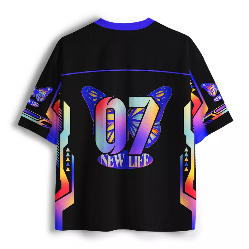Soulisfree Transformed Butterfly Mesh Jersey