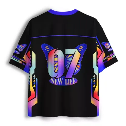 Soulisfree Transformed Butterfly Mesh Jersey
