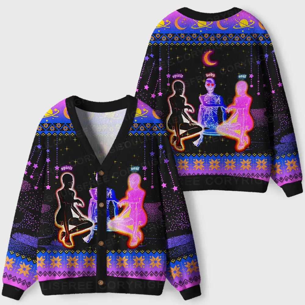 Ethereal Energy: Spirit Meets Soul Ugly Cardigan Sweaters