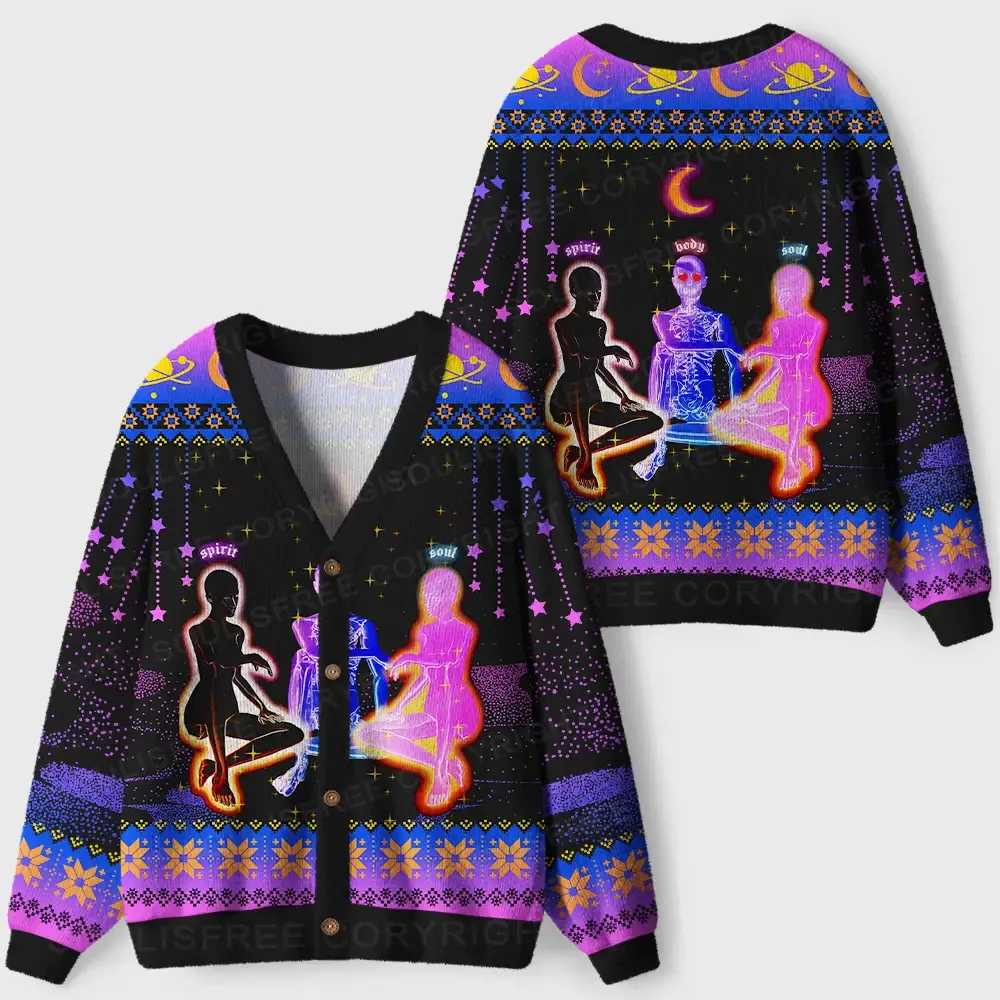 Ethereal Energy: Spirit Meets Soul Ugly Cardigan Sweaters