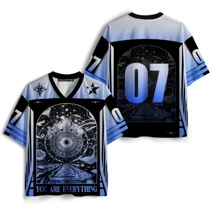 Soulisfree Cosmic Unity Monochrome Mesh Jersey