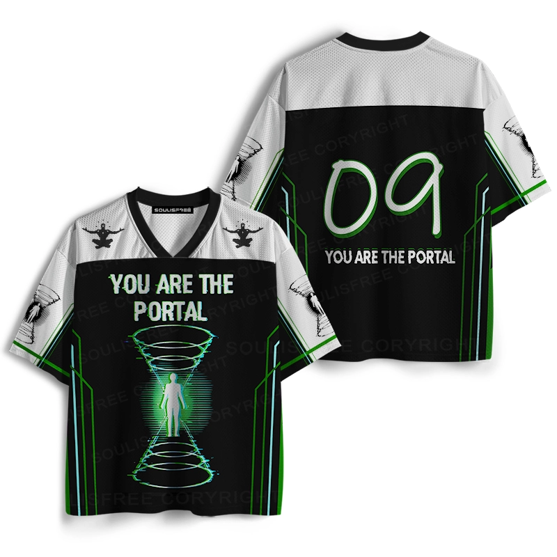 Soulisfree YOU ARE THE PORTAL Mesh Jersey